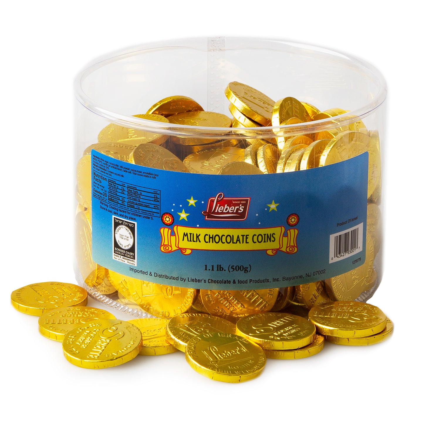 Milk Chocolate Coins - 1.1-Inch Coins