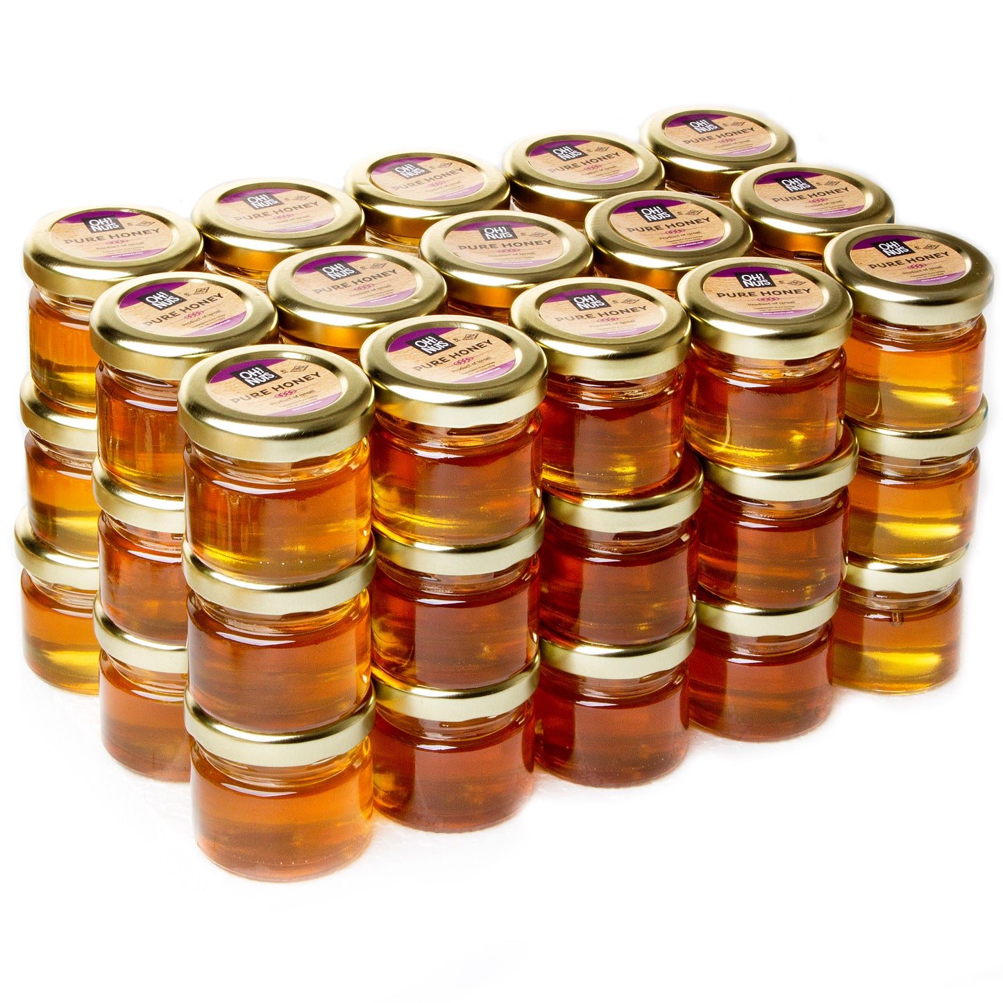 Mini Honey Jars - 18 Pack