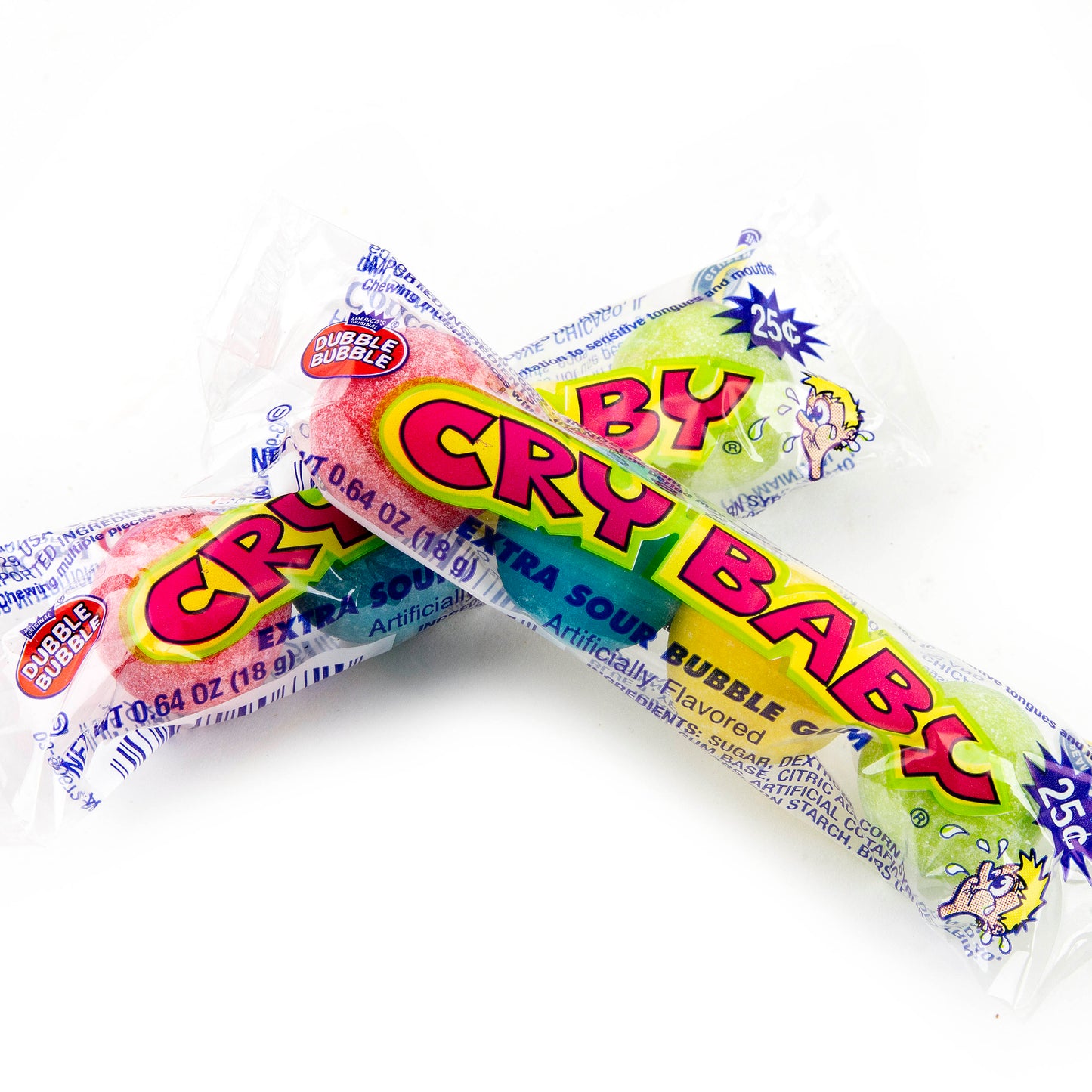 Cry Baby Extra Sour Gumballs 5-Pc Tubes