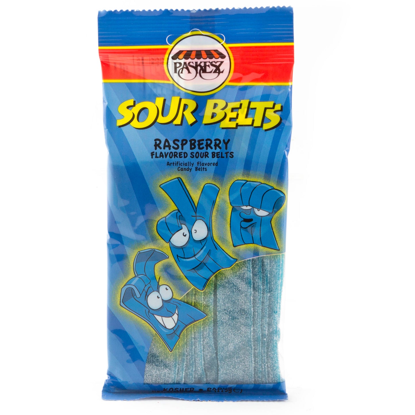 4 oz Sour Belts - Raspberry