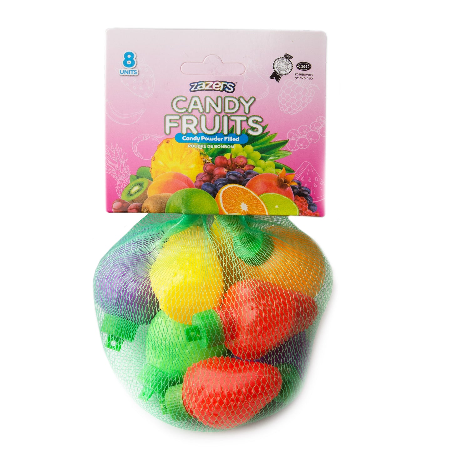 Candy Fruit Filled Powder Pack of 8