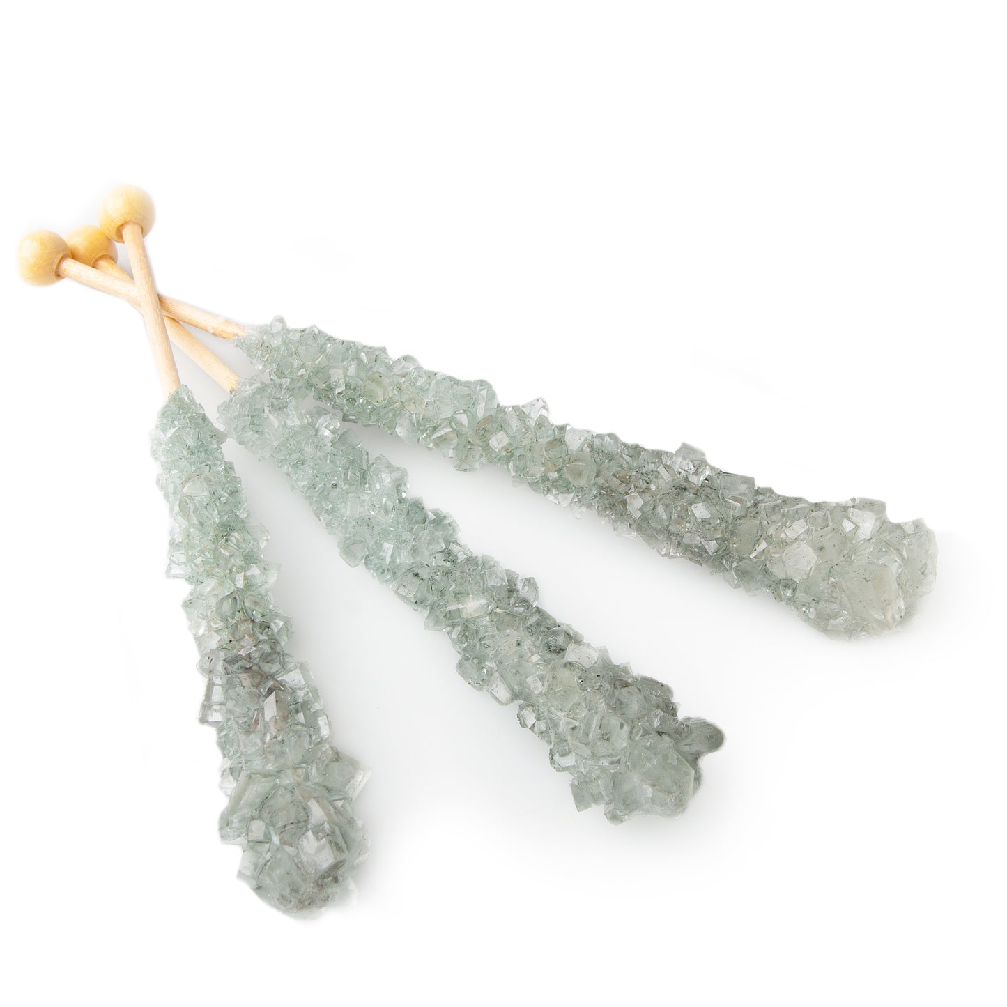 Silver Large Rock Candy Crystal Stick - Wrapped