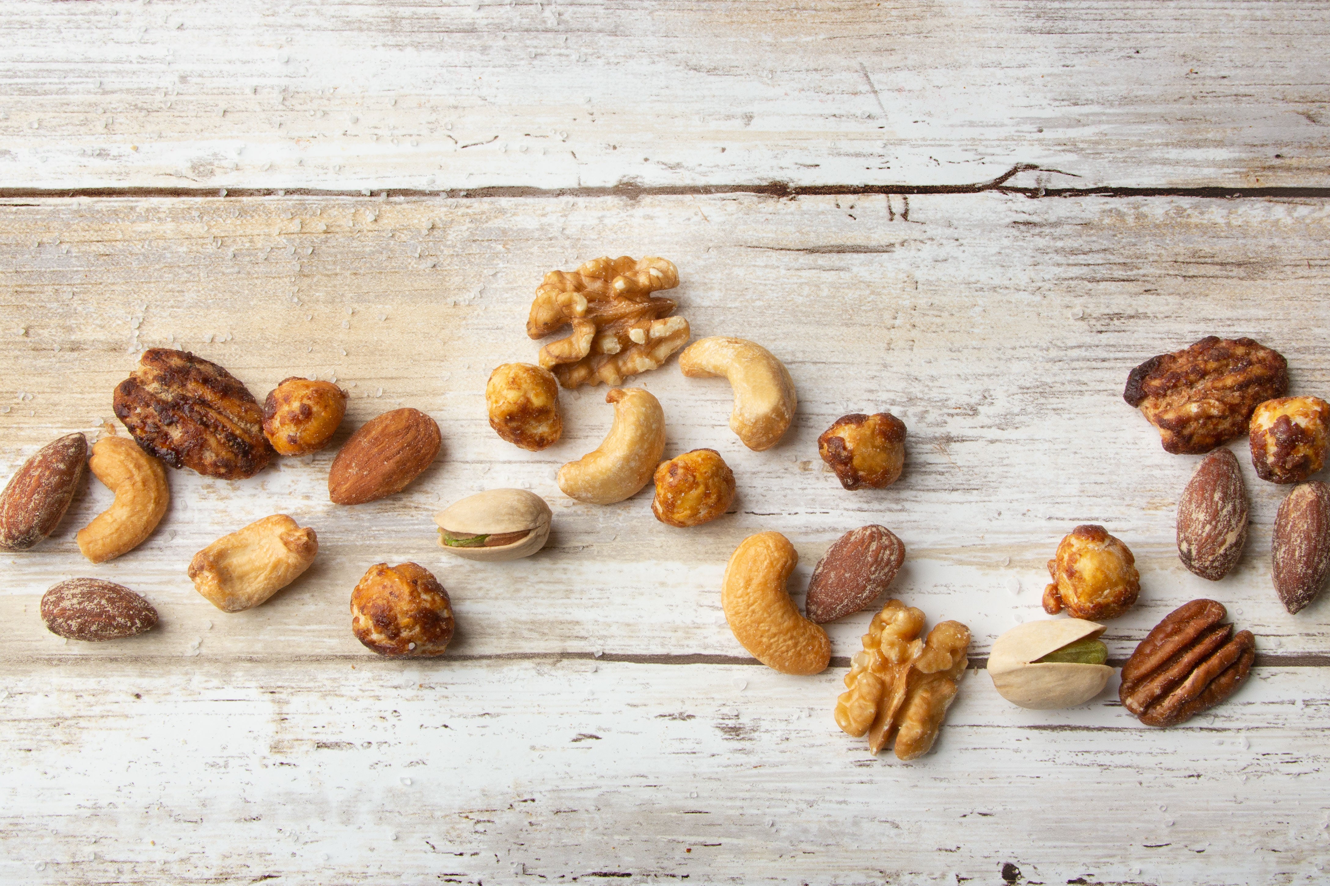 7 Section Assorted Nut Platter – Oh! Nuts