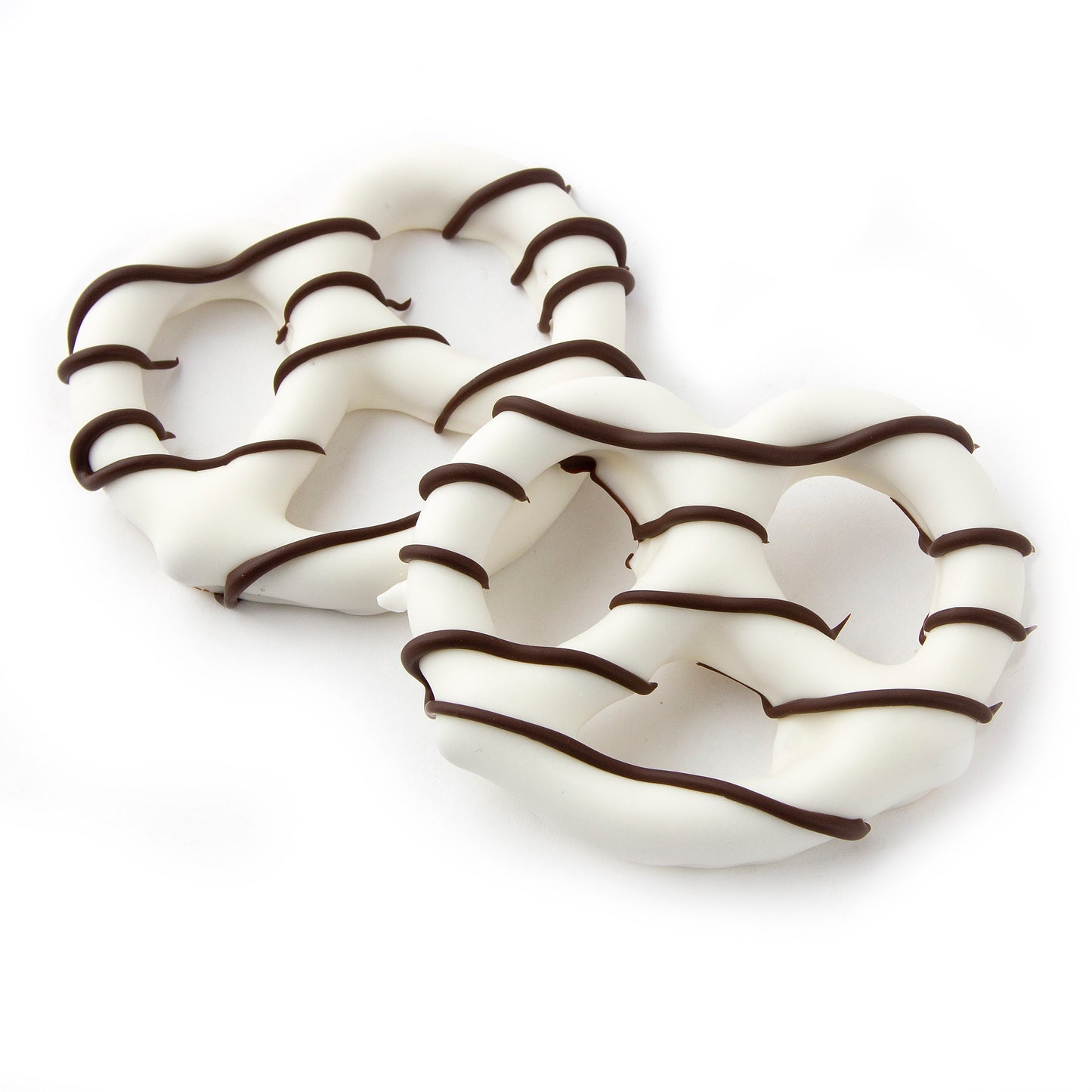Stringed White Chocolate Covered Pretzels