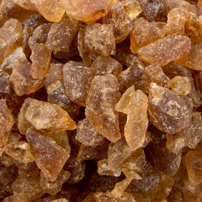 Brown Rock Candy Crystals
