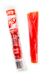 Apricot Fruit Leather Rolls