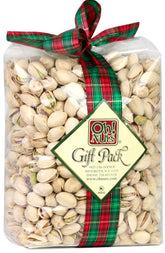 Holiday Roasted Pistachios Gift Bag - 1 LB