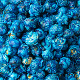Navy Blue Candy Coated Popcorn - Blueberry