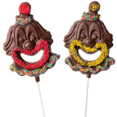 Jolly Clown Belgian Dark Chocolate Pop