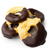Dark Chocolate Dipped Apple Rings