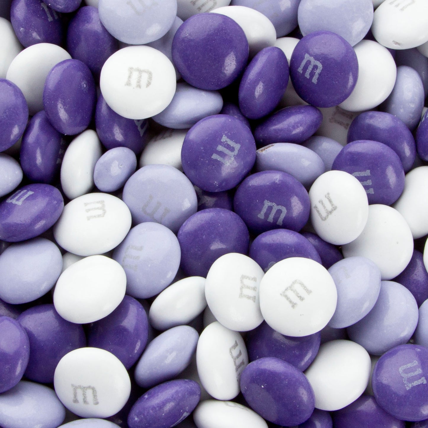Purple, Lavender & White M&M's Chocolate Candy (Chalav Stam)