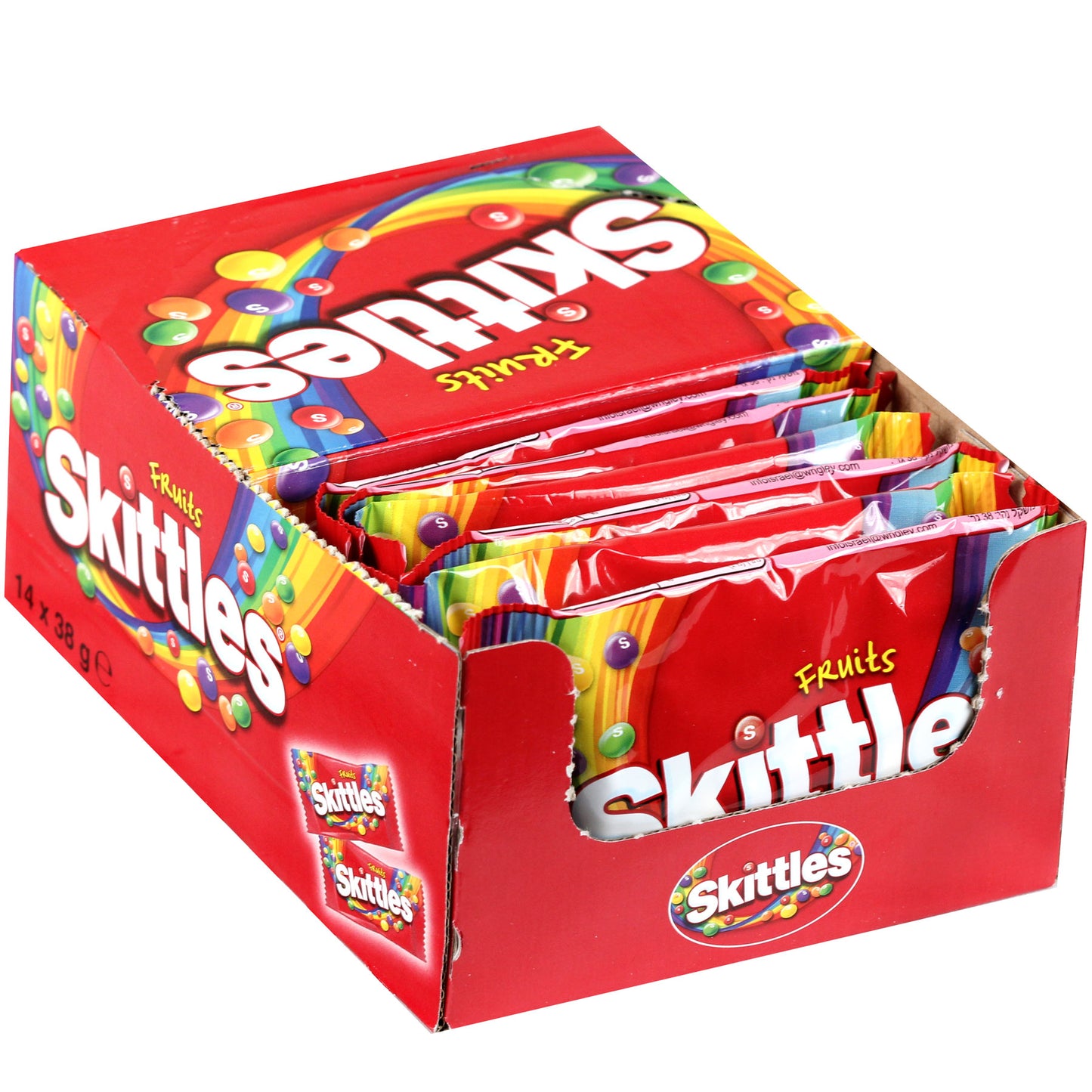 Skittles Candy - Original Fruits - 1.35 oz - 14CT Box