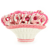 White Chocolate Pretzel Basket - Baby Girl Pink Decorated