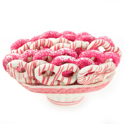 Baby Girl Chocolate Pretzel Basket