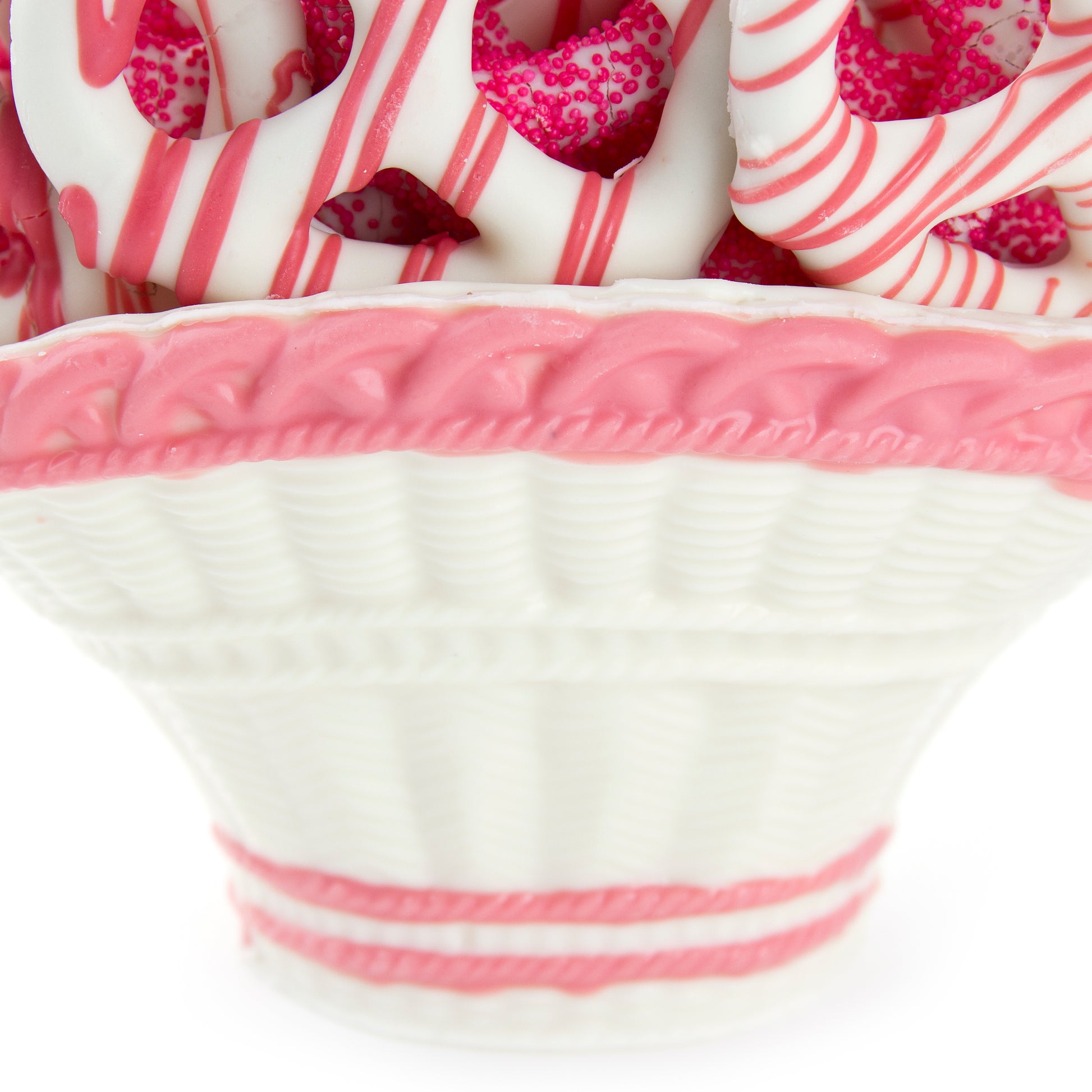 Baby Girl Chocolate Pretzel Basket