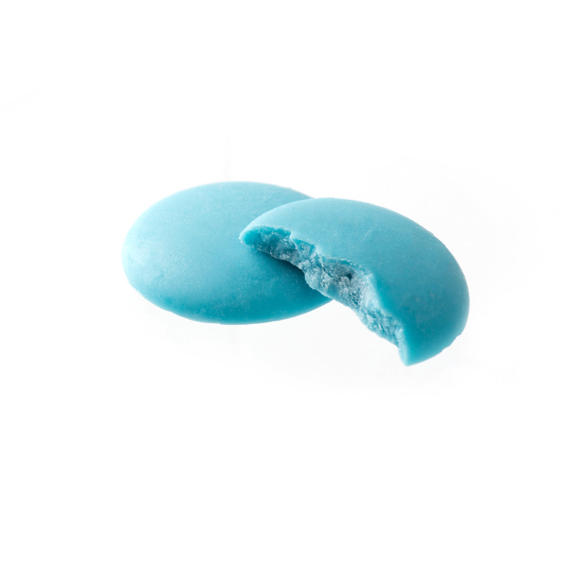 Non-Dairy Blue Melting Chocolate Wafers
