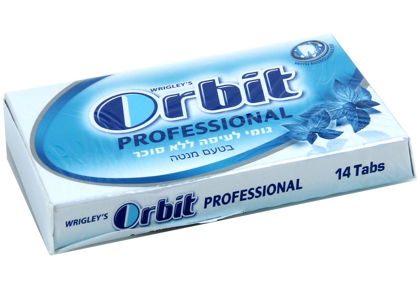 Orbit Professional Peppermint Gum Tabs - 12CT Box