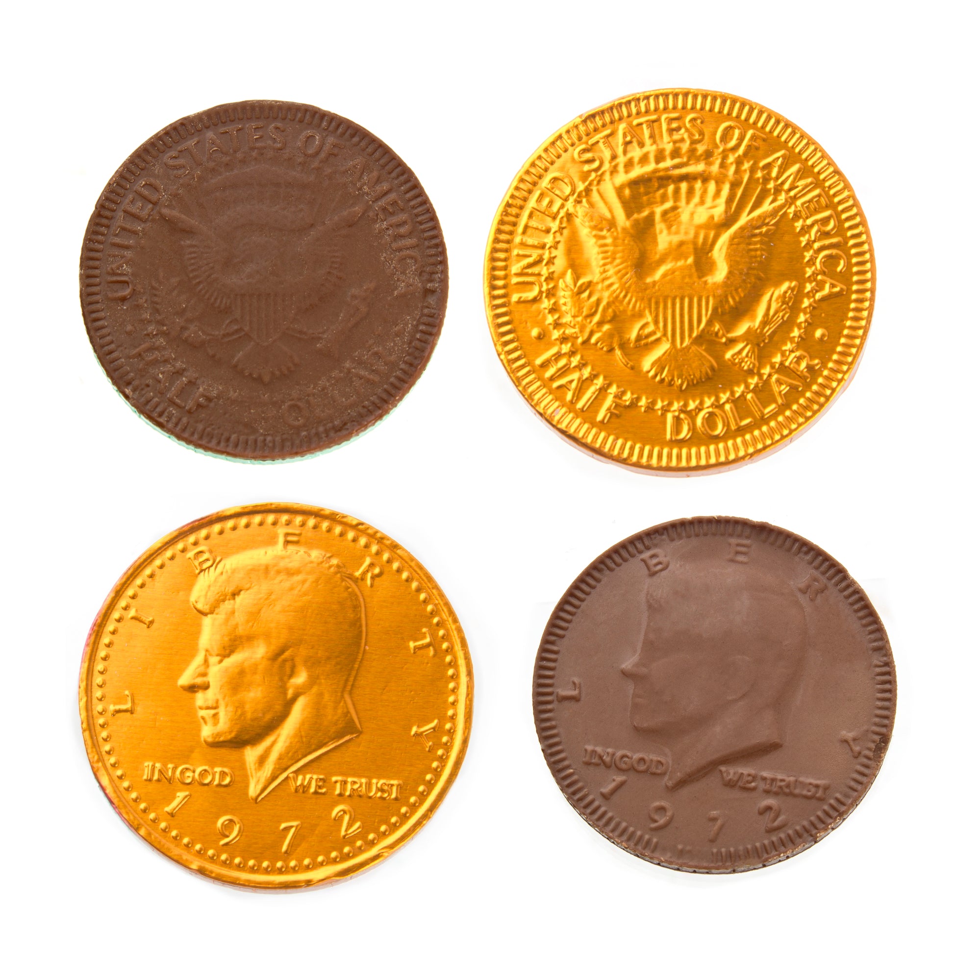 Orange Chocolate Coins