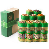 Oh! Nuts  Mixed Nuts Holiday Gift Box - 6 Gourmet Food Varieties 30 oz