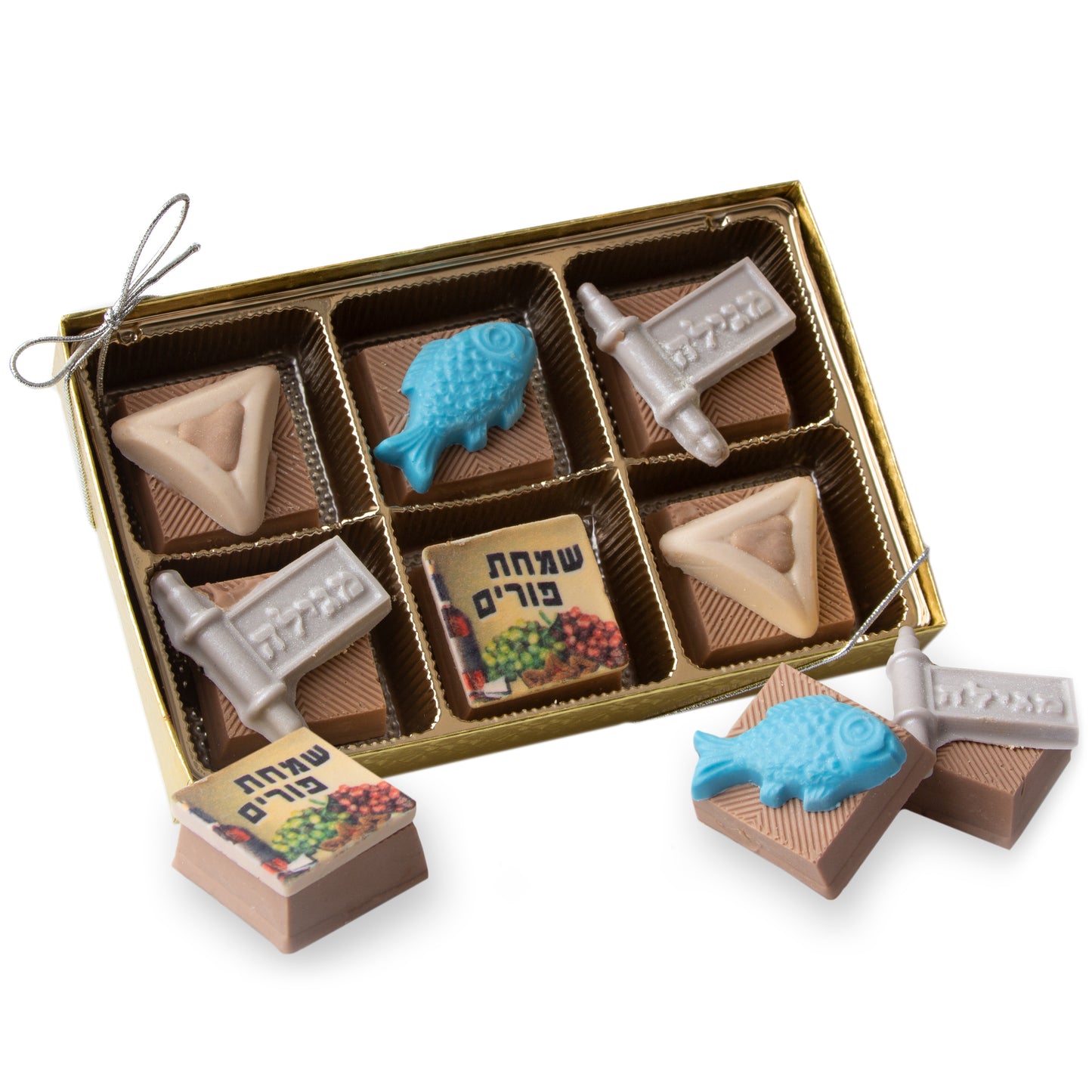 Purim Decorative Chocolate Truffles 