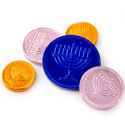 Jerusalem Of Gold - Multicolor Chocolate Milk Coins (Nut Free)