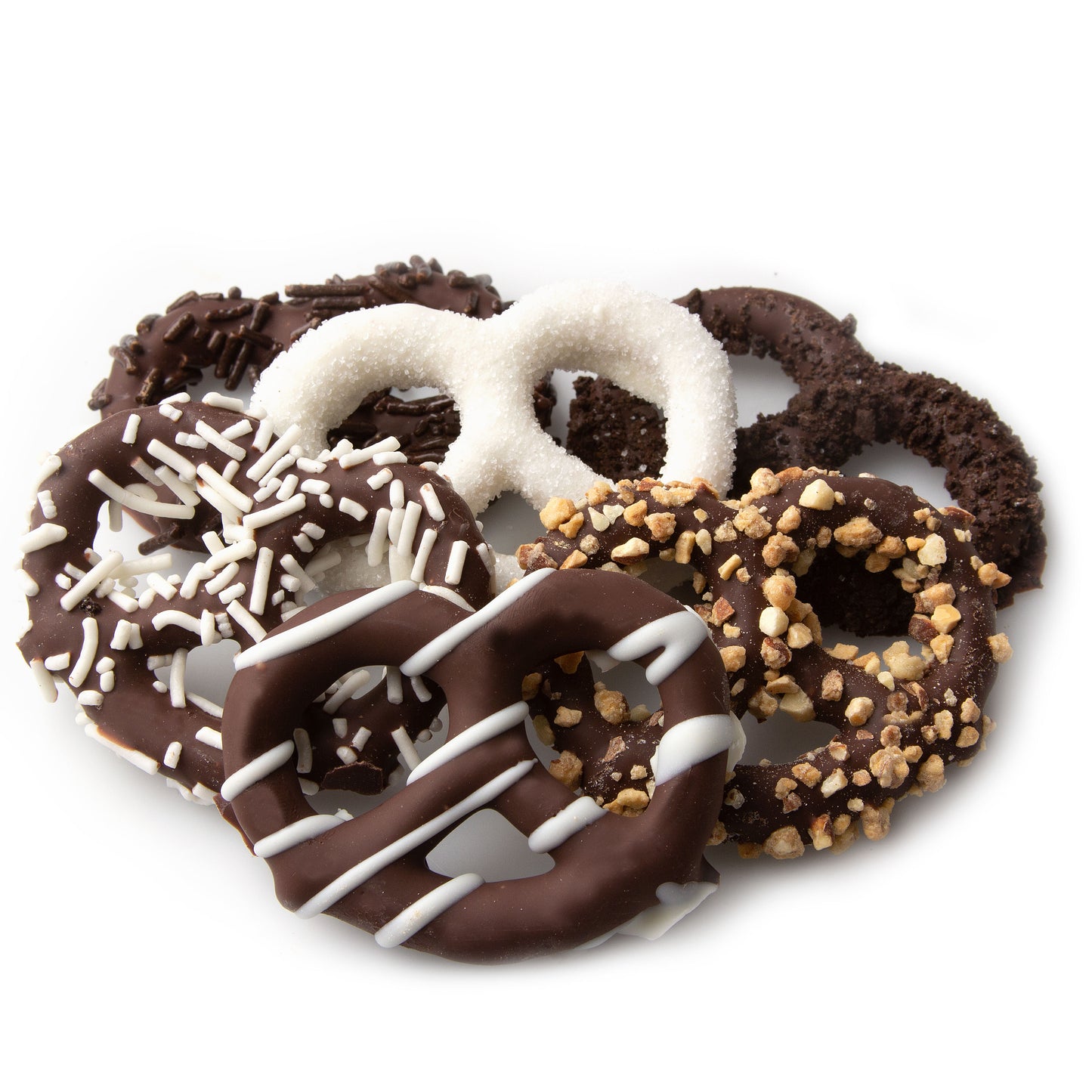 Wholesale Assorted Chocolate Covered Pretzels