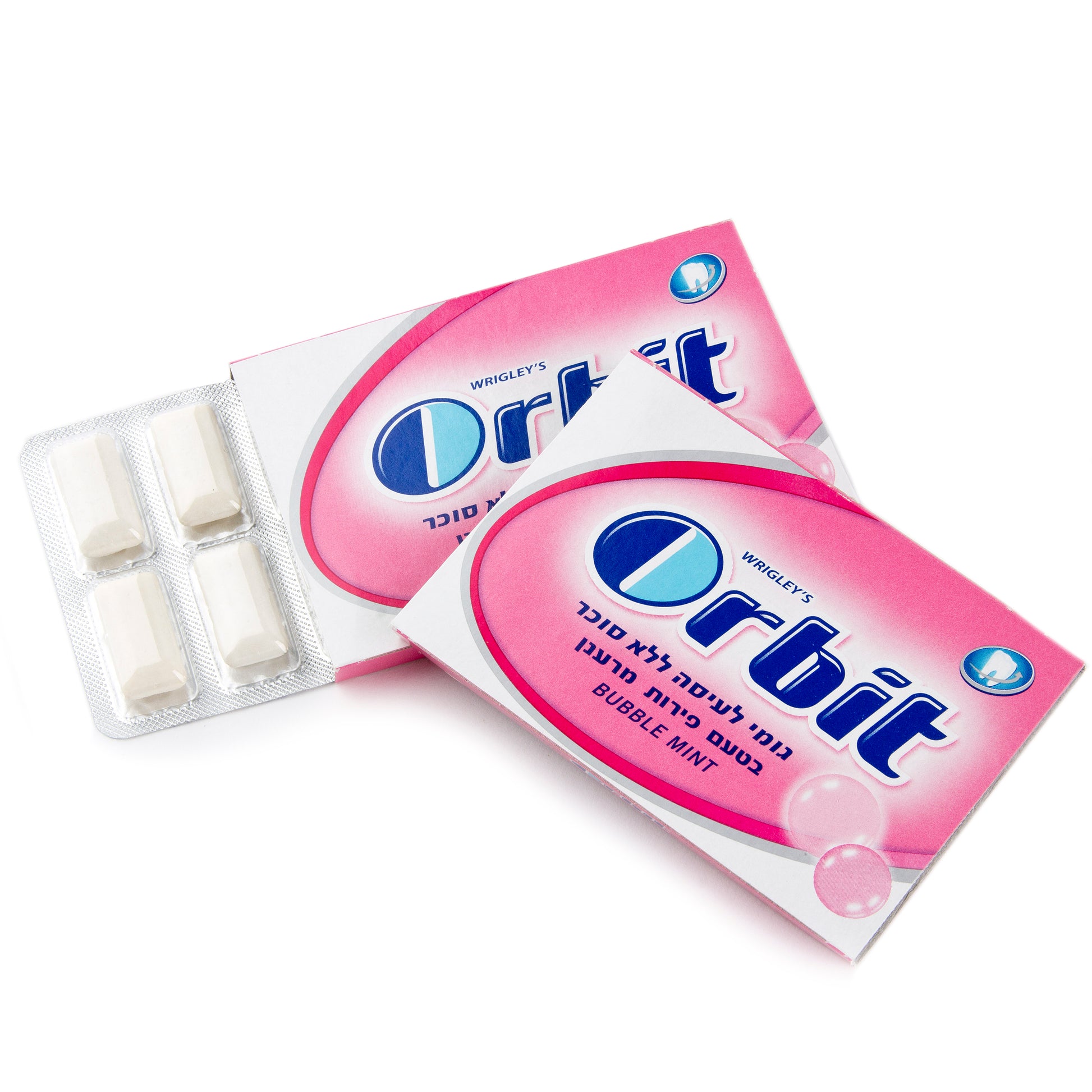 Orbit Professional Bubble Mint Gum Pellets - 12CT Box