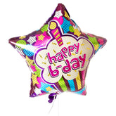 Star Happy Birthday Balloon