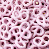 Pink Yogurt Covered Pretzels - Raspberry