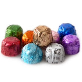 Kosher Non-Dairy Hazelnut Assorted Foiled Chocolate Truffles