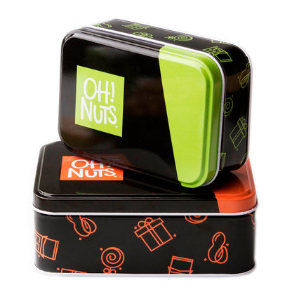 Passover Fresh Nuts Tin Duo Gift Basket