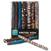 Baby Boy Chocolate Covered Pretzel Rods Gift Box