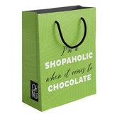 "I'm a Shopaholic When it Comes to Chocolate" Mini Gift Bag