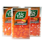 Tic Tac Orange Mint Candy Dispensers - 12CT