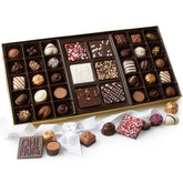 Large Gourmet Non-Dairy Chocolate Truffle & Bark Gift Box