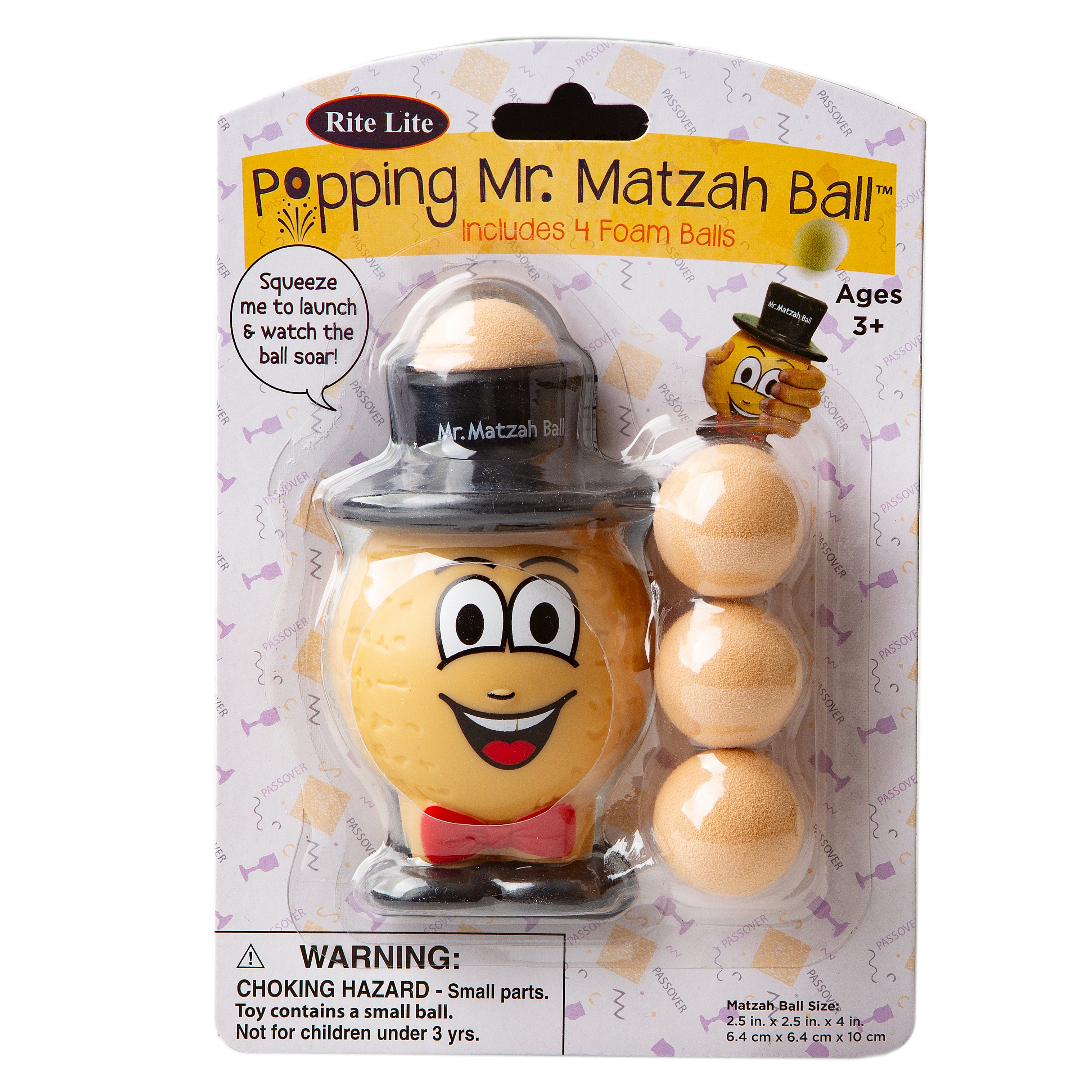 Popping Mr. Matza Ball – Oh! Nuts
