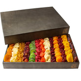 XL Dried Fruits Large Selection Wooden Gift Tray