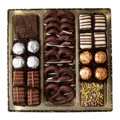 Oh! Nuts Chocolate Square Gift Tin