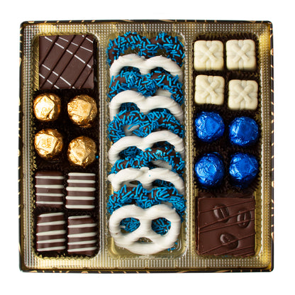 Oh! Nuts Hanukkah Chocolate Square Gift Tin