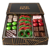 Oh! Nuts Holiday Chocolate Square Gift Tin