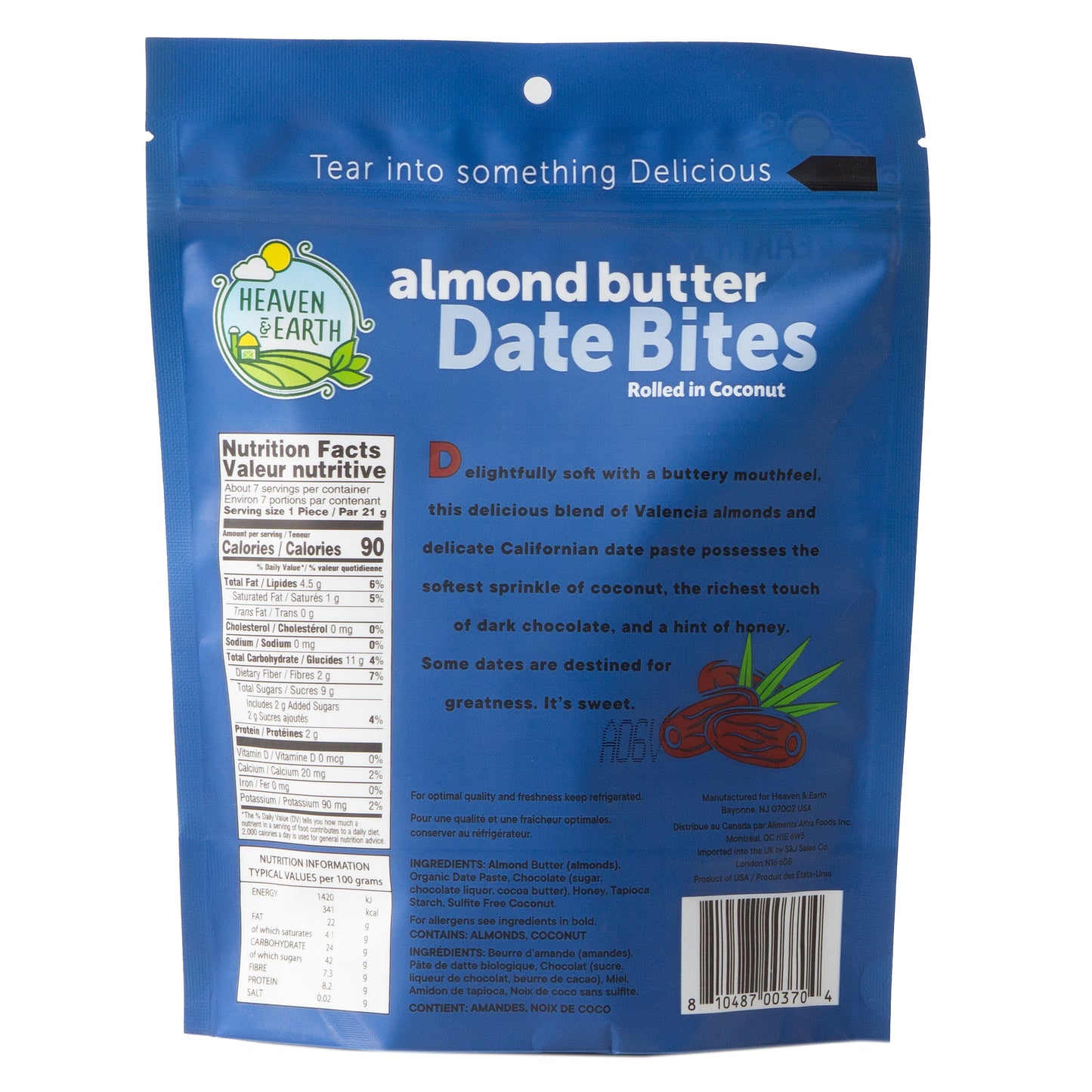 Passover Almond Butter Date Bites