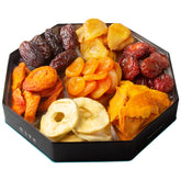 All Natural Dried Fruit Gift 7 section Tin