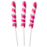 Mini Fuchsia Unicorn Lollipops - 24CT