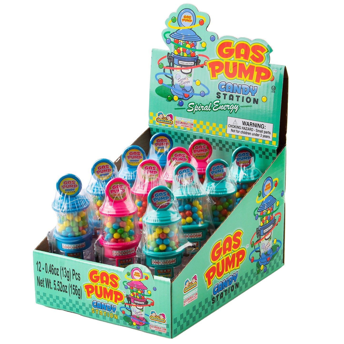 Gas Pump Candy Station Dispenser - 12CT Box