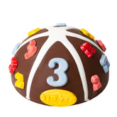 Hand Made Yarmulka Belgian Chocolate & Candies SMASH CAKE