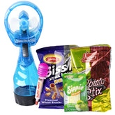 Water Fan Bottle Kids Gift Basket