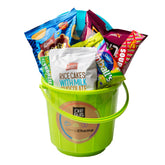 Camp Champ Snack Bucket Kids Gift Basket