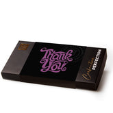 "Thank you" Non-Dairy Chocolate Truffle Gift Box - 18Pc.