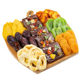 Tu B'Shvat Fresh Dried Fruit Wooden Collapsible Bowl