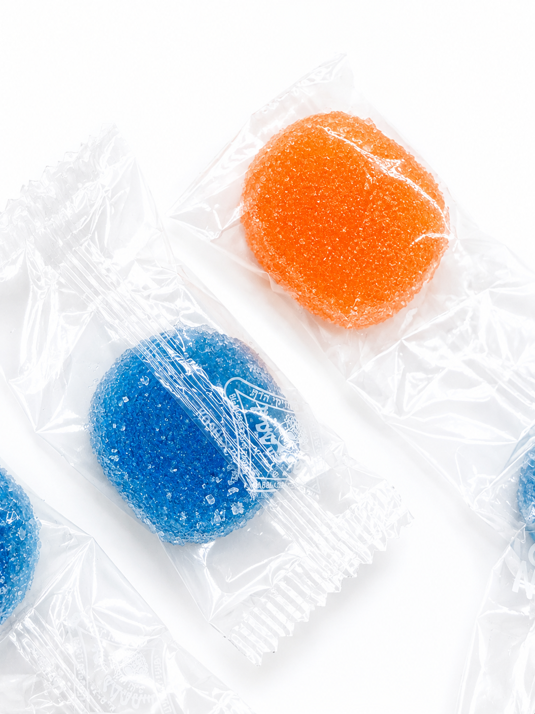 Oh! Nuts Wrapped Sunsation Fruit Jellies - Orange